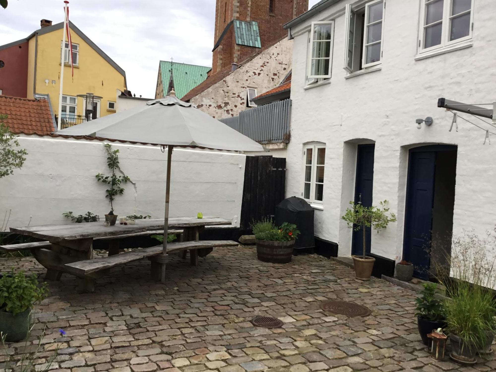 Rebslagerhuset Apartment Ribe Bagian luar foto